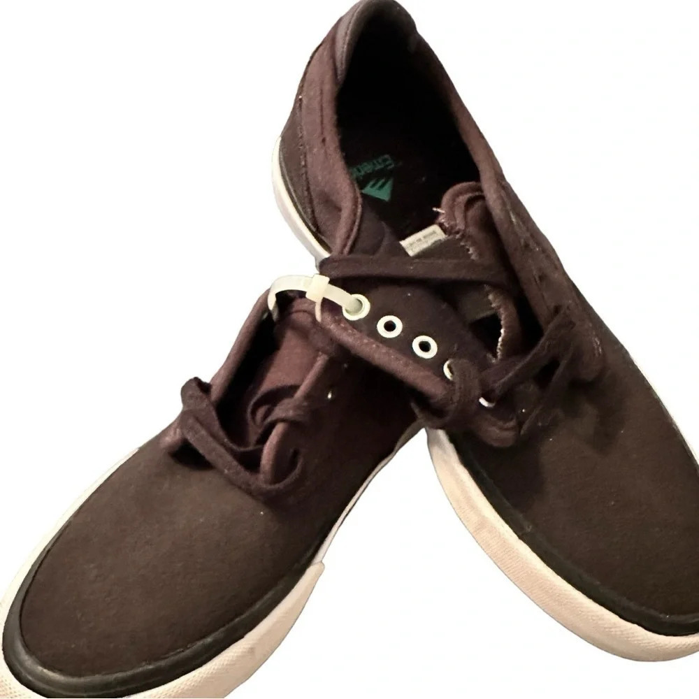 NEW Mens Skate Shoes by Emerica Series: The Wino G6 x Indy Brown/Black Size 5.5 - Picture 5 of 7